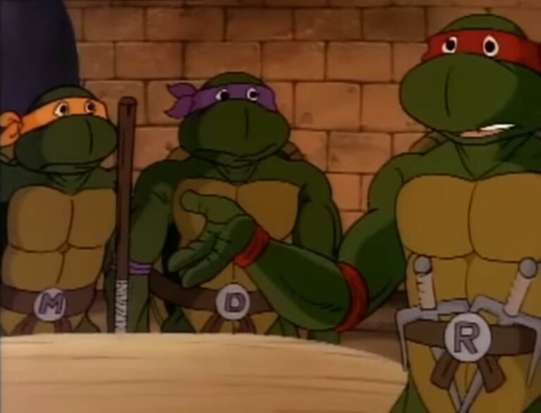 An image of the Teenage Mutant Ninja Turtles